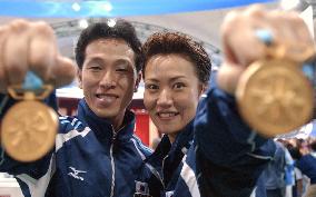 (1)Wakai, Hasegawa double up on gold in karate